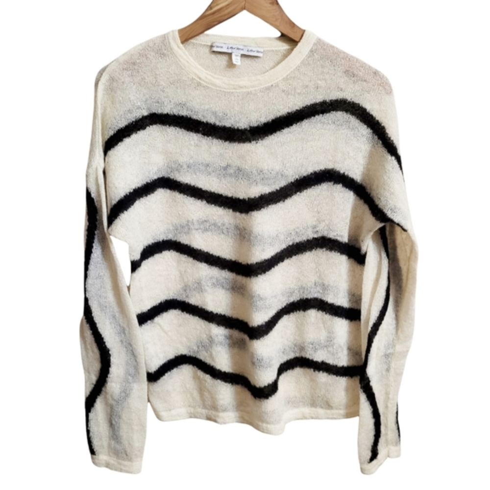 & Other Stories Striped Knit Sweater Size S